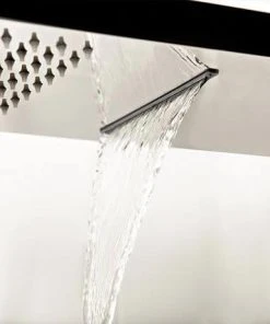 Hudson Reed Rectangular Shower Head with Water Blade - HEAD48 -Bathroom Supplies Sales 2024 Hudson Reed Rectangular Shower Head w Water Blade HEAD48 d3 460
