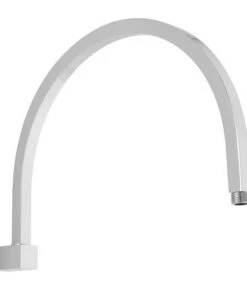 Hudson Reed Wall Mounted Curved Shower Arm - 362mm Length - ARM33