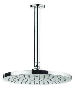 Crosswater - Fusion 250mm Round Fixed Head & Ceiling Mounted Arm - MBFUAF25