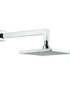 Crosswater - Planet 200mm Square Fixed Head & Wall Mounted Arm - MBPSWF20
