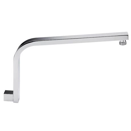 Milan 300 x 300mm Ultra Thin Shower Head with Curved Shower Arm 3 Milan 300 x 300mm Ultra Thin Shower Head with Curved Shower Arm - Image 3
