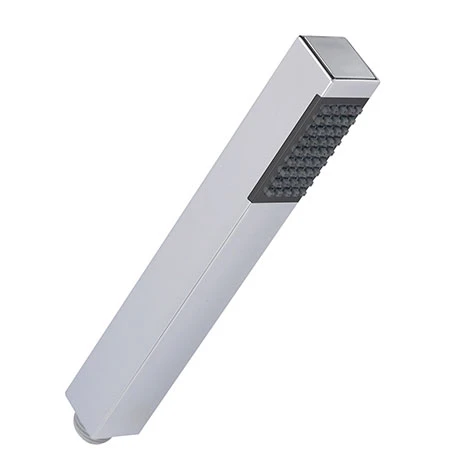 Hudson Reed Square Chrome Plated Brass Shower Handset - PK329 1 Hudson Reed Square Chrome Plated Brass Shower Handset - PK329