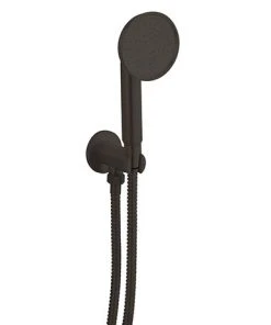 Crosswater MPRO Industrial Wall Outlet, Single Mode Handset & Hose - Carbon Black - PRI963M