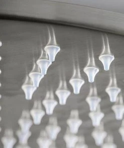 Crosswater MPRO 300mm Round Fixed Showerhead - Brushed Stainless Steel - PRO300V+ -Bathroom Supplies Sales 2024 PRO300V D2 460