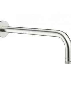 Crosswater MPRO Wall Mounted Shower Arm - Brushed Stainless Steel - FH684V+