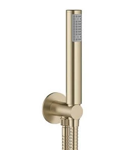 Crosswater MPRO Wall Mounted Shower Kit - Brushed Brass - PRO963F