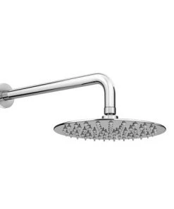 Cruze Round 200mm Chrome Fixed Shower Head + Wall Mounted Arm -Bathroom Supplies Sales 2024 RDHDARCH d2 460