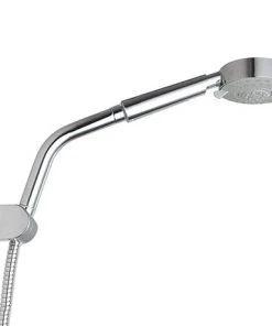 160mm Angled Chrome Extension Shower Arm for Handheld Shower Heads