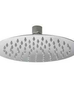 Asquiths 200mm Slim Round Fixed Shower Head - SHZ5129