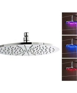 Nuie - 300mm Round LED Fixed Shower Head - STY071