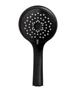Triton 8000 Series DuraFlow Five Spray Pattern Shower Head - Matte Black - TSHE8RCBLK