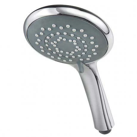 Triton 8000 Series Five Spray Pattern Shower Head - Chrome - TSHE8RCCHR 1 Triton 8000 Series Five Spray Pattern Shower Head - Chrome - TSHE8RCCHR