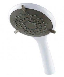 Triton 8000 Series Care Five Spray Pattern Shower Head - White - TSHECAREWHT