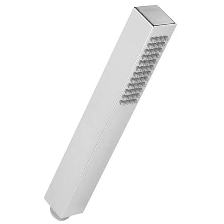 Nuie Minimalist Square Shower Handset - Chrome - HO310 1 Nuie Minimalist Square Shower Handset - Chrome - HO310