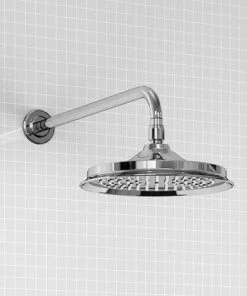 Burlington 9" Shower Rose + Straight Wall Mounted Arm -Bathroom Supplies Sales 2024 V17 V11 d3 460