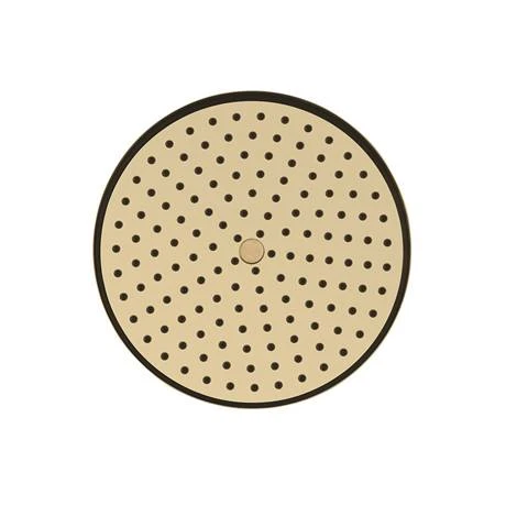Crosswater MPRO Industrial 8" Easy Clean Shower Head - Unlacquered Brushed Brass - PRI08UB_EC 2 Crosswater MPRO Industrial 8" Easy Clean Shower Head - Unlacquered Brushed Brass - PRI08UB_EC - Image 2